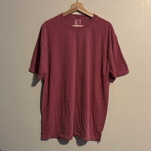 NWOT! Comfort Colours Garment Dyed Crewneck Classic Men's Red T-Shirt